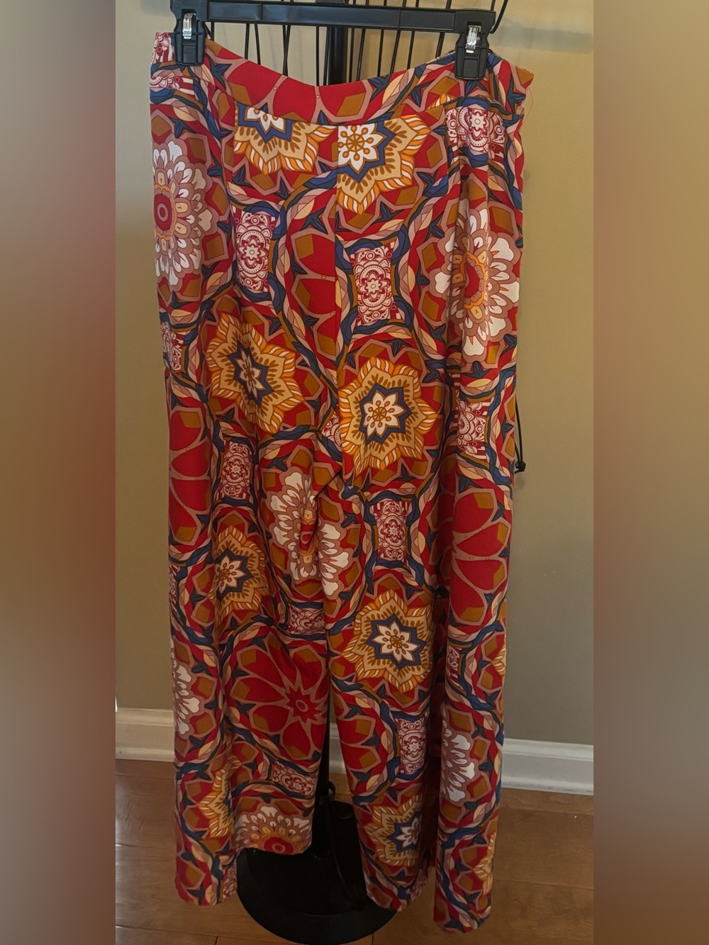 SHEIN Colorful Palazzo Pants – Size Large